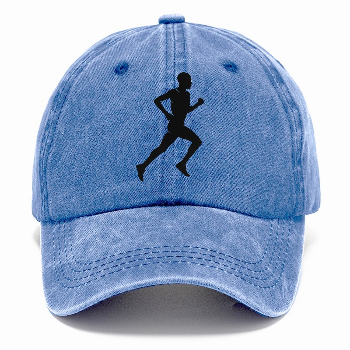 Kenyan distance runner stride - Classic Cap - Summer Sky(Blue)