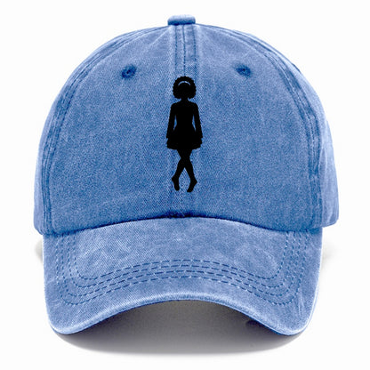 Irish step dancer traditional pose - Classic Cap - Summer Sky(Blue)
