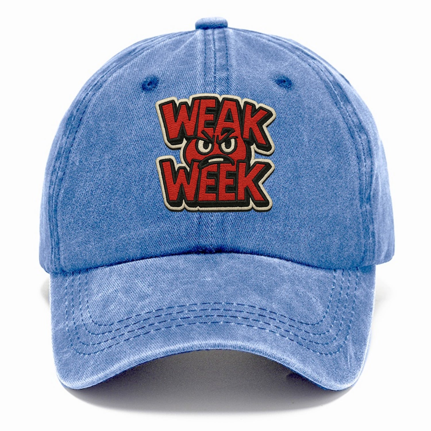 WEAK;WEEK WARRIOR Monday Blue Cap - Classic Cap - Summer Sky(Blue)