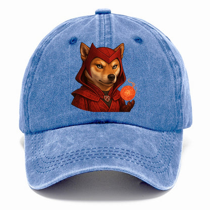 Shiba Inu Scarlet Witch  - Classic Cap - Summer Sky(Blue)