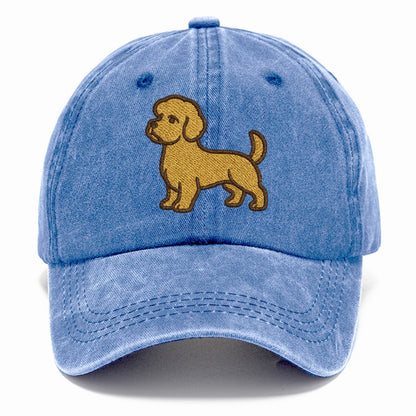 Dandie Dinmont Terrier Mustard Colored Pose Classic Cap - Summer Sky(Blue)