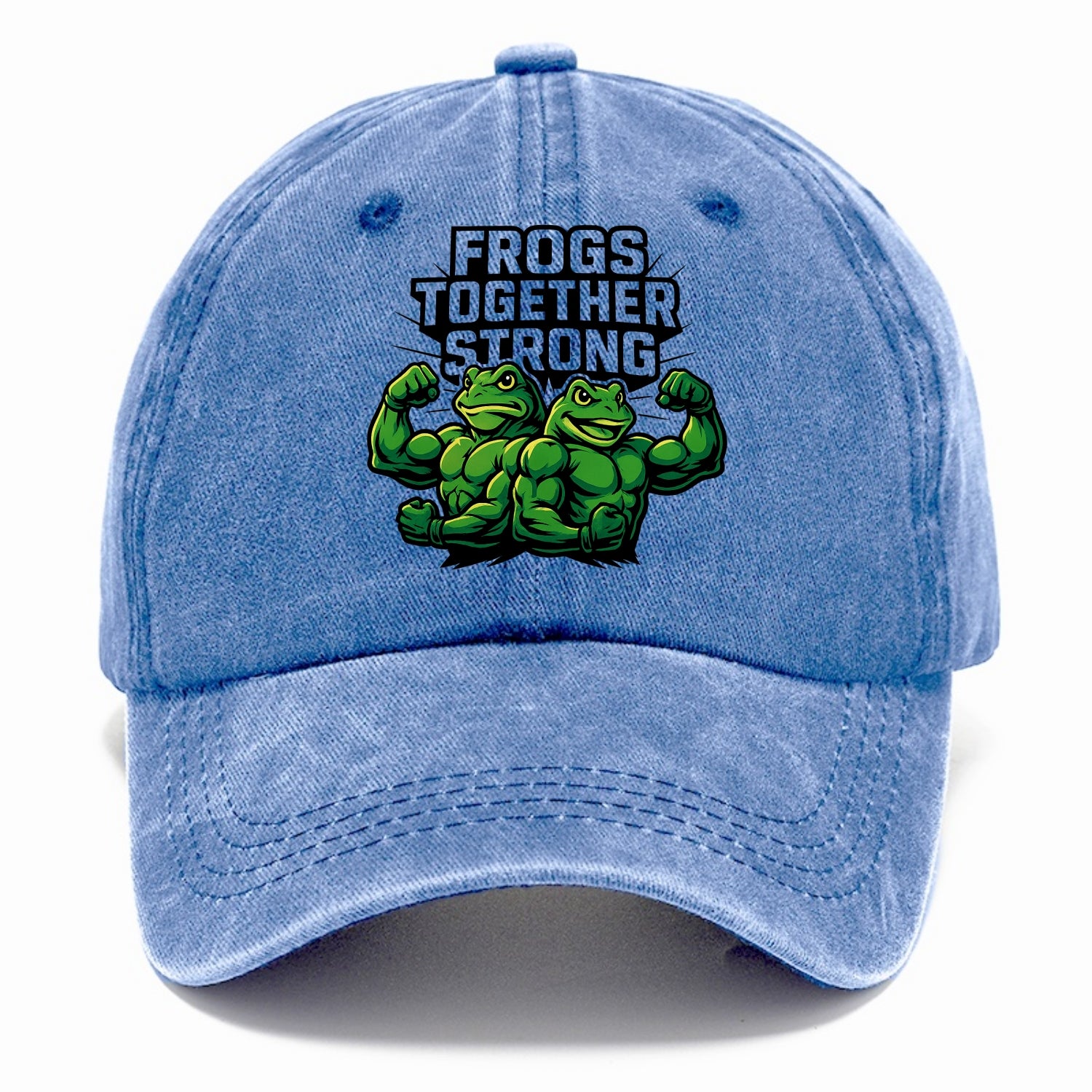 Frogs Together Strong - Classic Cap - Summer Sky(Blue)