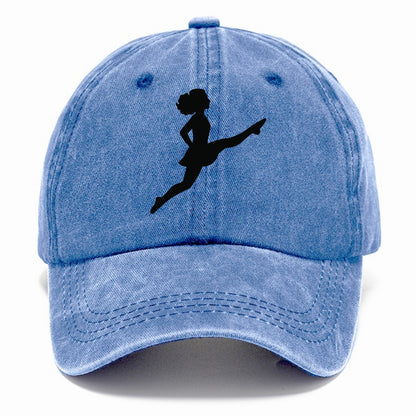 Irish step dancer Riverdance leap - Classic Cap - Summer Sky(Blue)