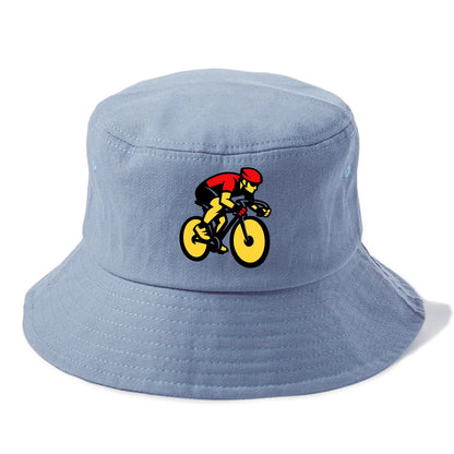 Speed Demon Cyclist - Bucket Hat - Summer Sky(Blue)