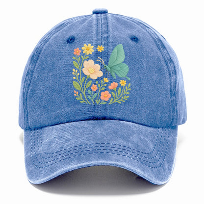 Mint Night Butterfly - Classic Cap - Summer Sky(Blue)