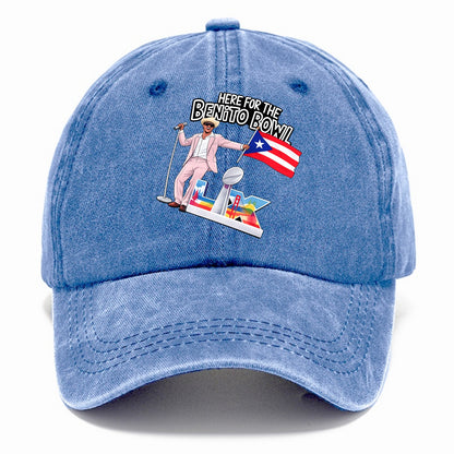 Here For The Bento Bowl - Classic Cap - Summer Sky(Blue)