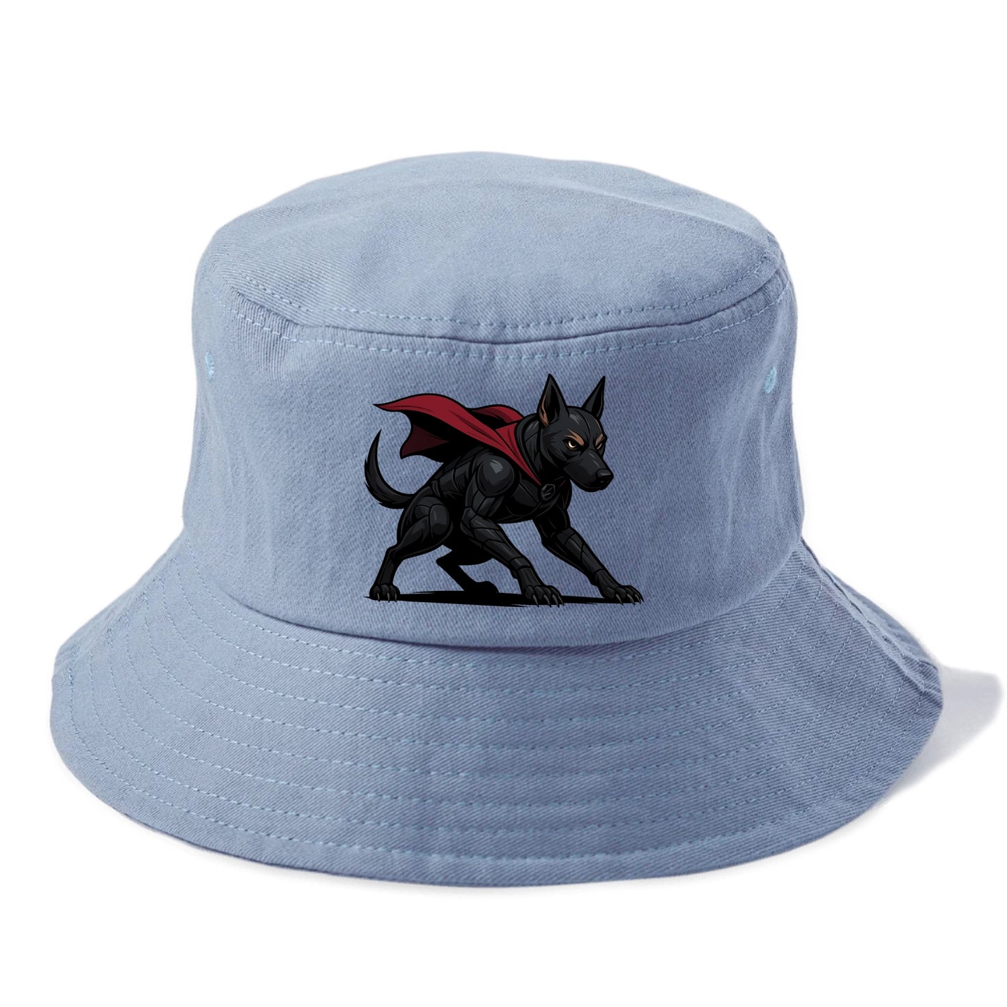 Belgian Malinois Black Panther  - Bucket Hat - Summer Sky(Blue)