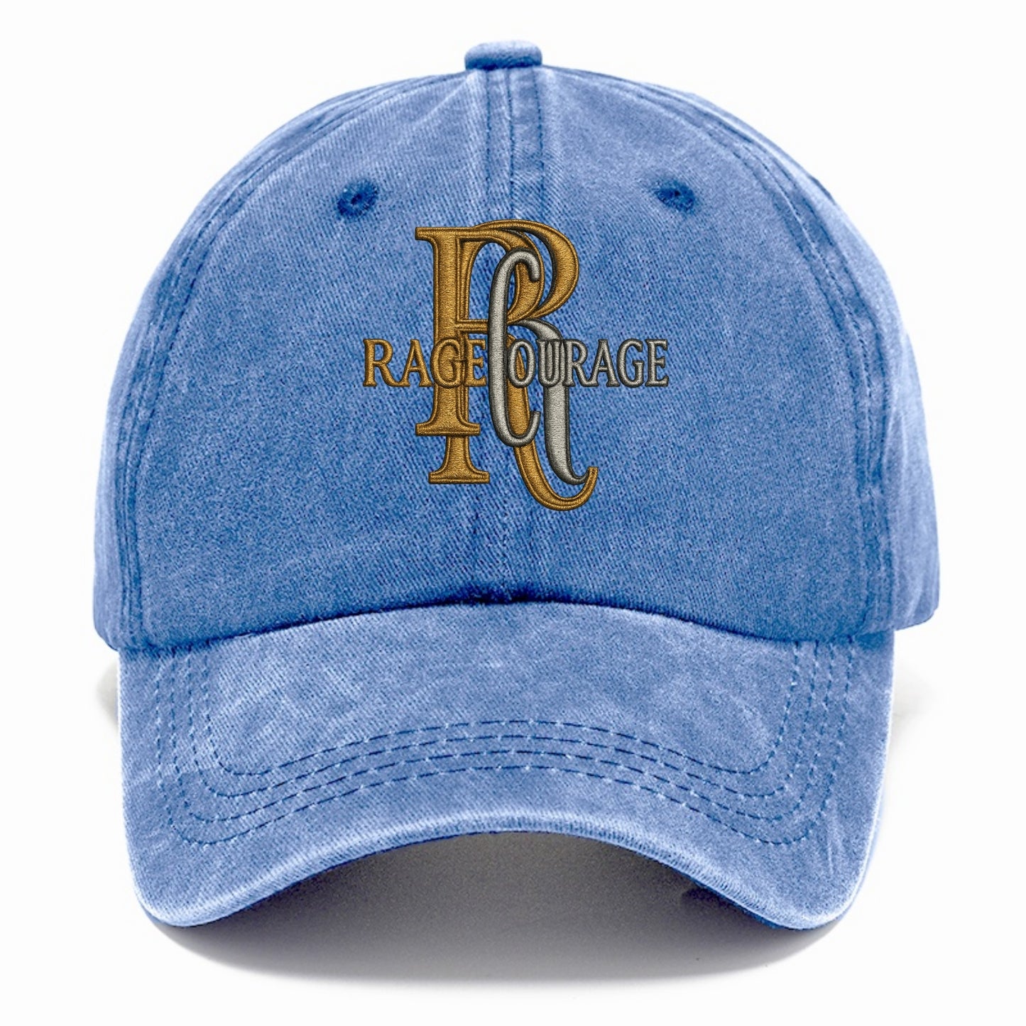 RAGE;COURAGE MODE Warrior Green Hat - Classic Cap - Summer Sky(Blue)