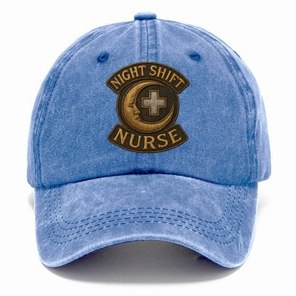 Night Shift Nurse  - Classic Cap - Summer Sky(Blue)