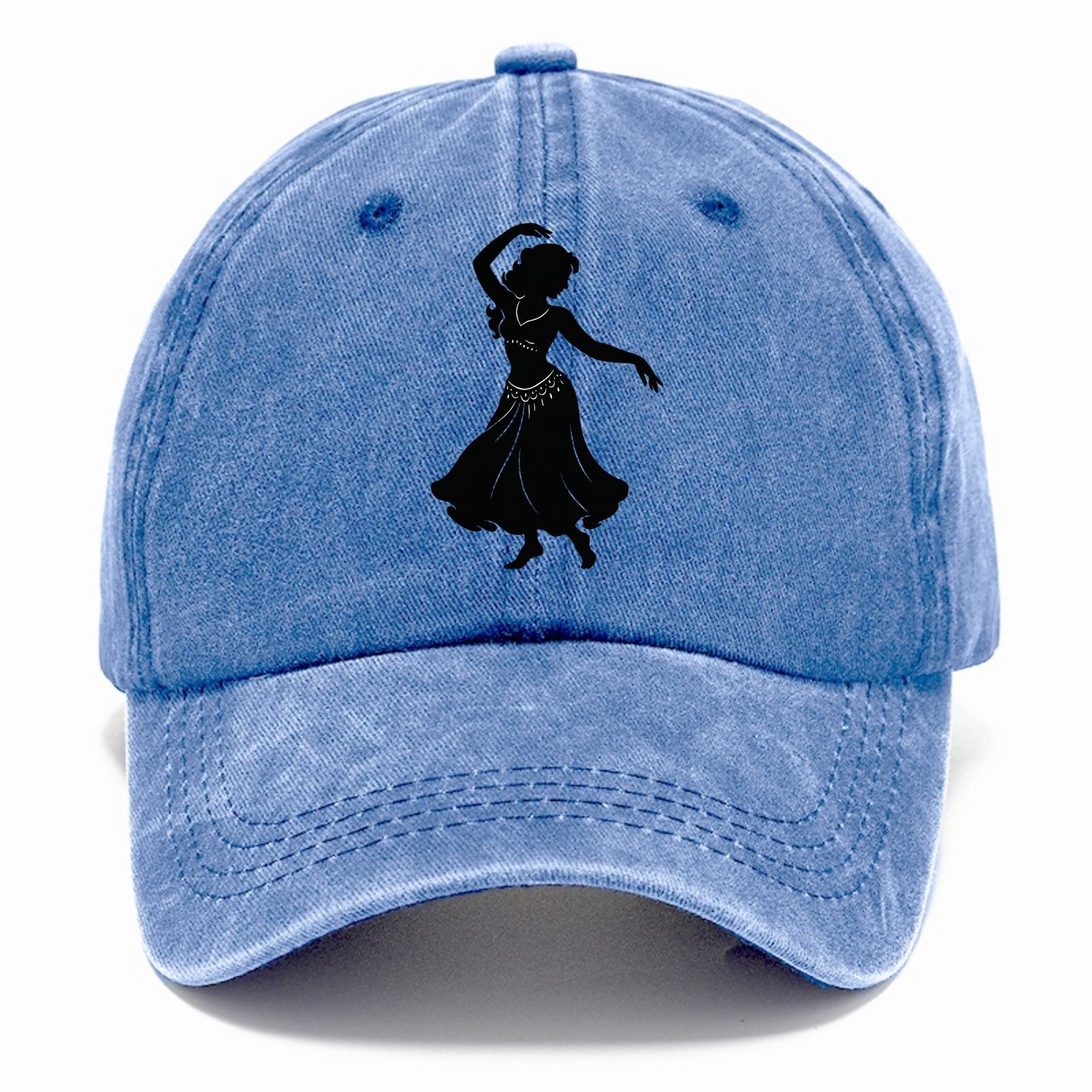 Belly dancer graceful gesture - Classic Cap - Summer Sky(Blue)