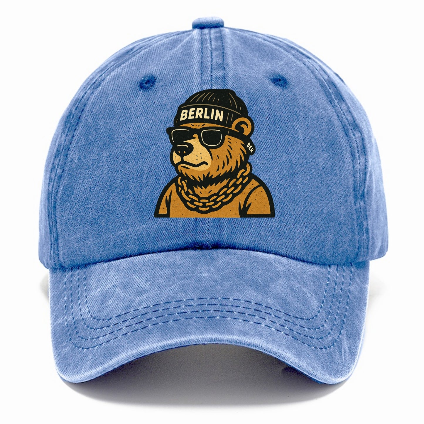 Berlin Bear - Classic Cap - Summer Sky(Blue)