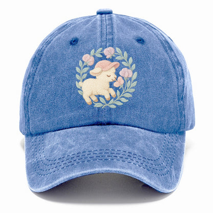 Lamb Sweet Peas  - Classic Cap - Summer Sky(Blue)