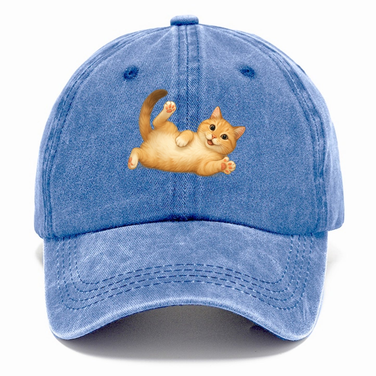 Therapy Cat  - Classic Cap - Summer Sky(Blue)