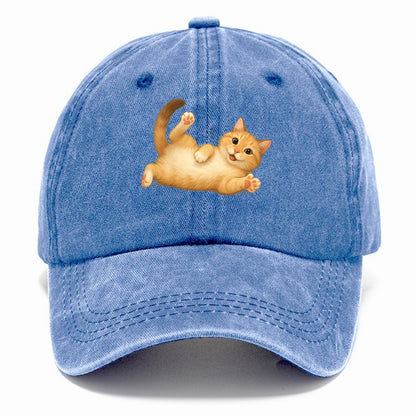 Therapy Cat  - Classic Cap - Summer Sky(Blue)
