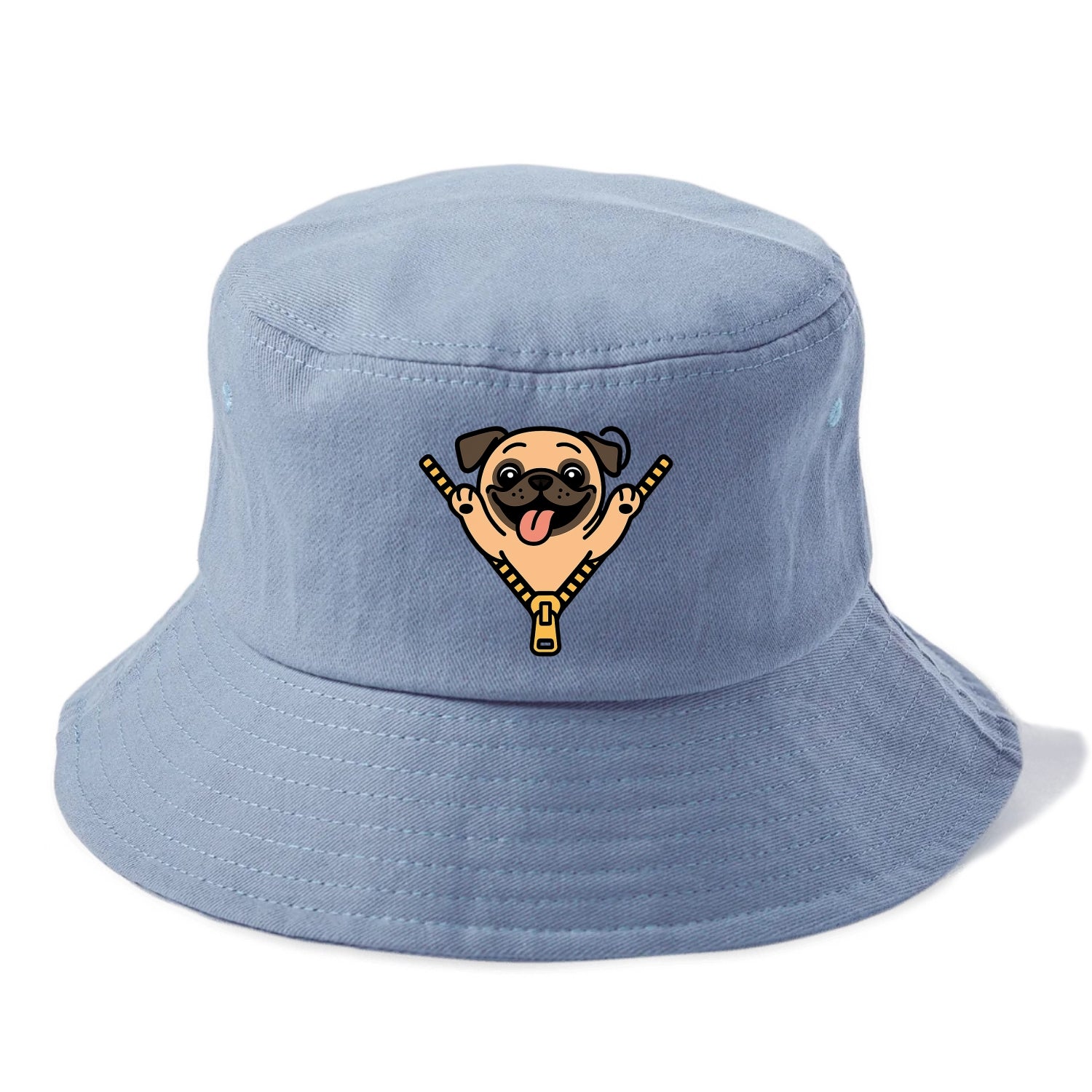 Pug - Bucket Hat - Summer Sky(Blue)