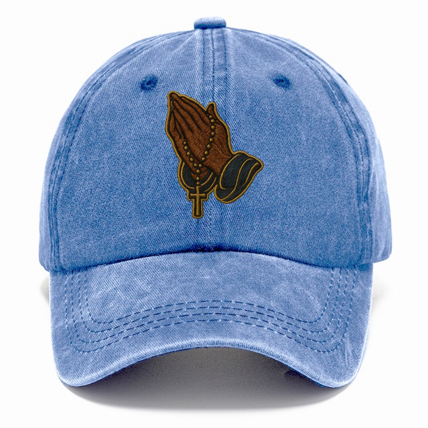 Praying Hands  - Classic Cap - Summer Sky(Blue)