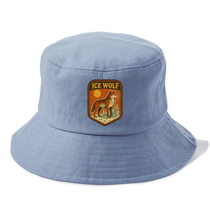 Ice Wolf Crystal  - Bucket Hat - Summer Sky(Blue)