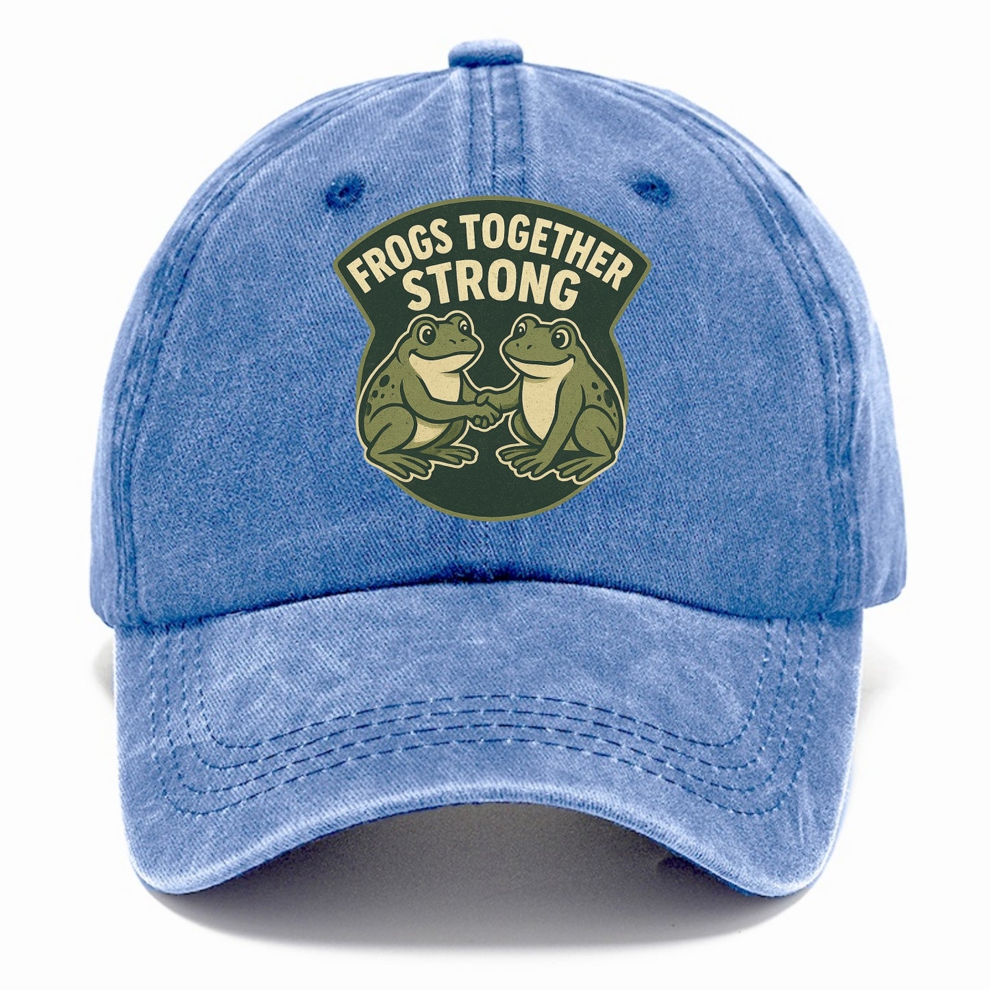 Frogs Together Strong 3 - Classic Cap - Summer Sky(Blue)