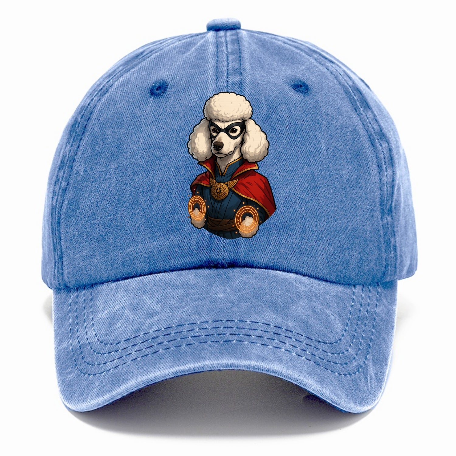 Poodle Doctor Strange  - Classic Cap - Summer Sky(Blue)