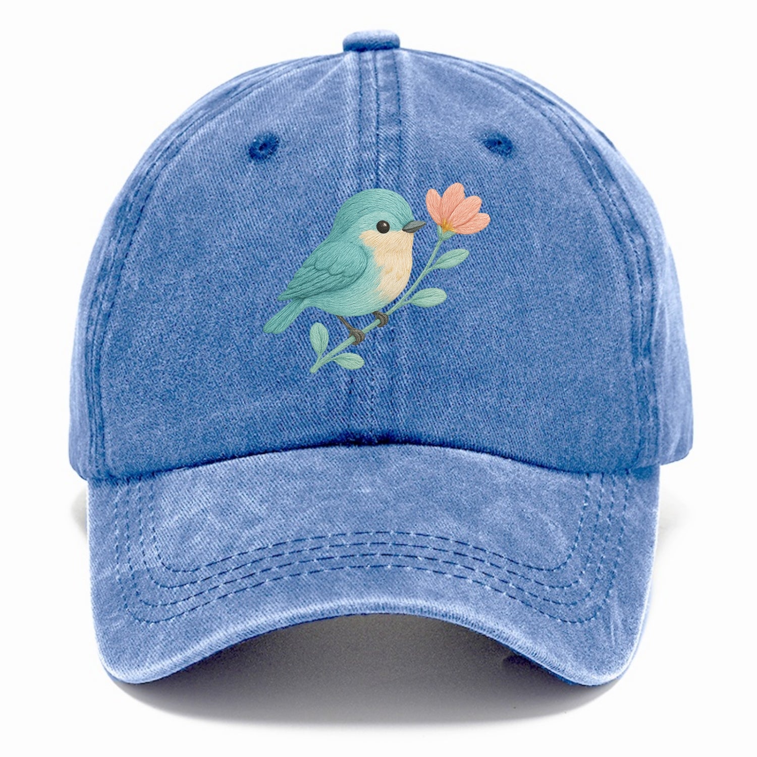 Aqua Chickadee - Classic Cap - Summer Sky(Blue)