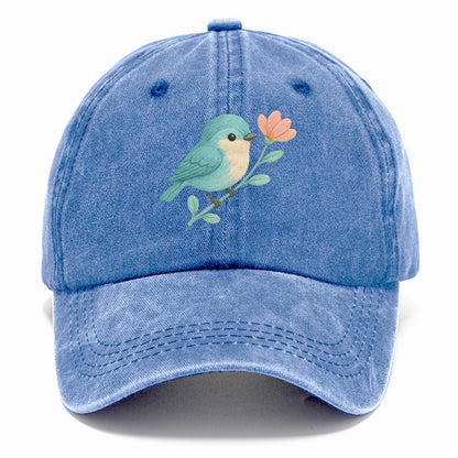 Aqua Chickadee - Classic Cap - Summer Sky(Blue)
