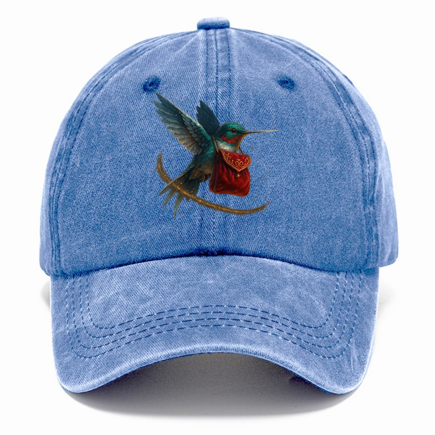 Frostbite Hummingbird Courier  - Classic Cap - Summer Sky(Blue)