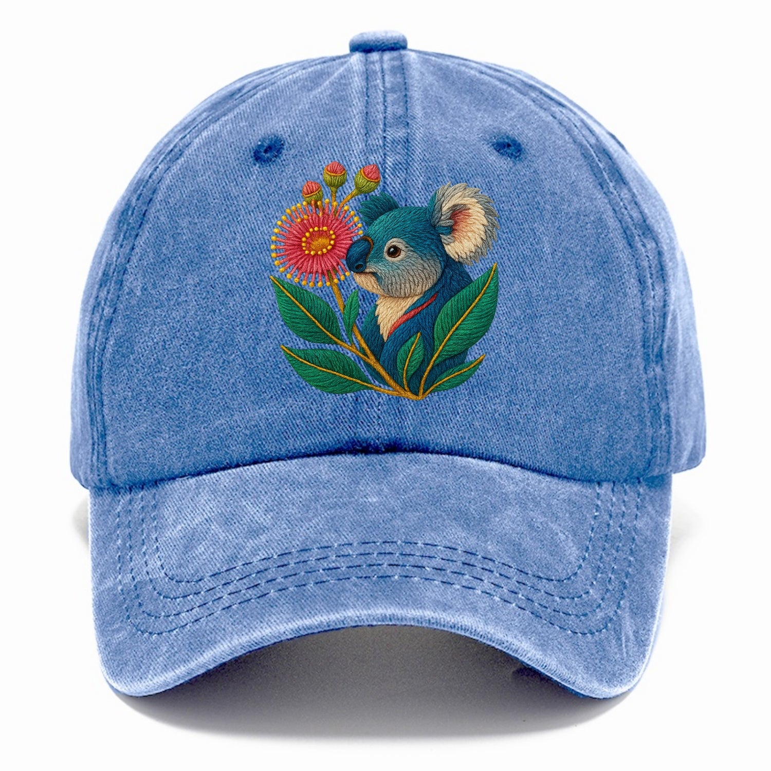 Koala Eucalyptus Bloom - Classic Cap - Summer Sky(Blue)