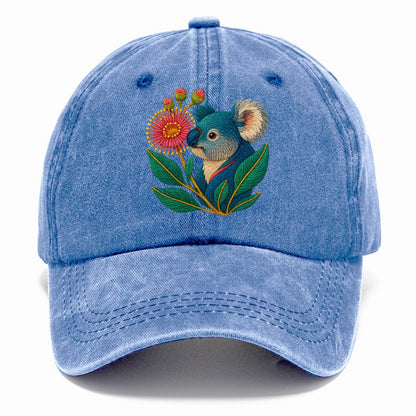 Koala Eucalyptus Bloom - Classic Cap - Summer Sky(Blue)