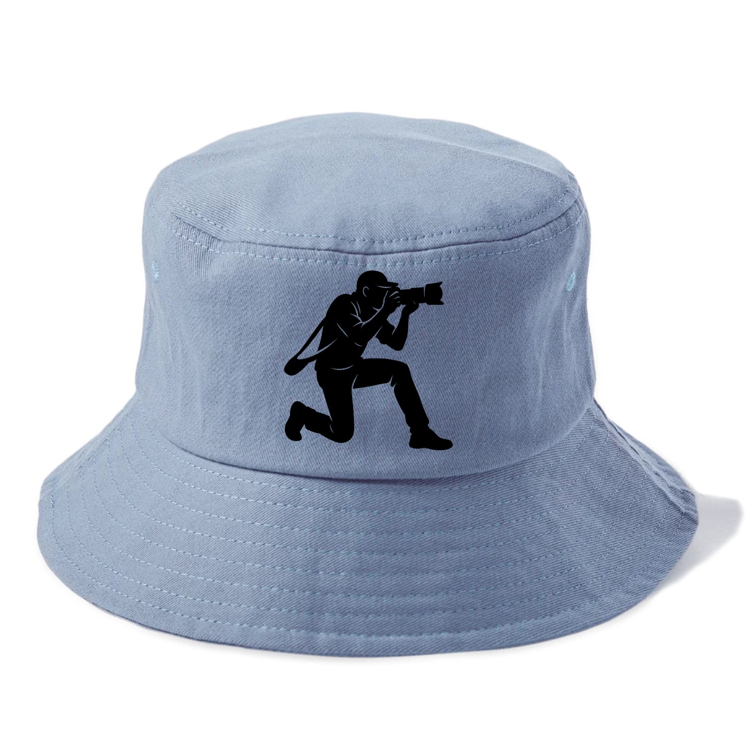 Photographer capturing perfect shot - Bucket Hat - Summer Sky(Blue)