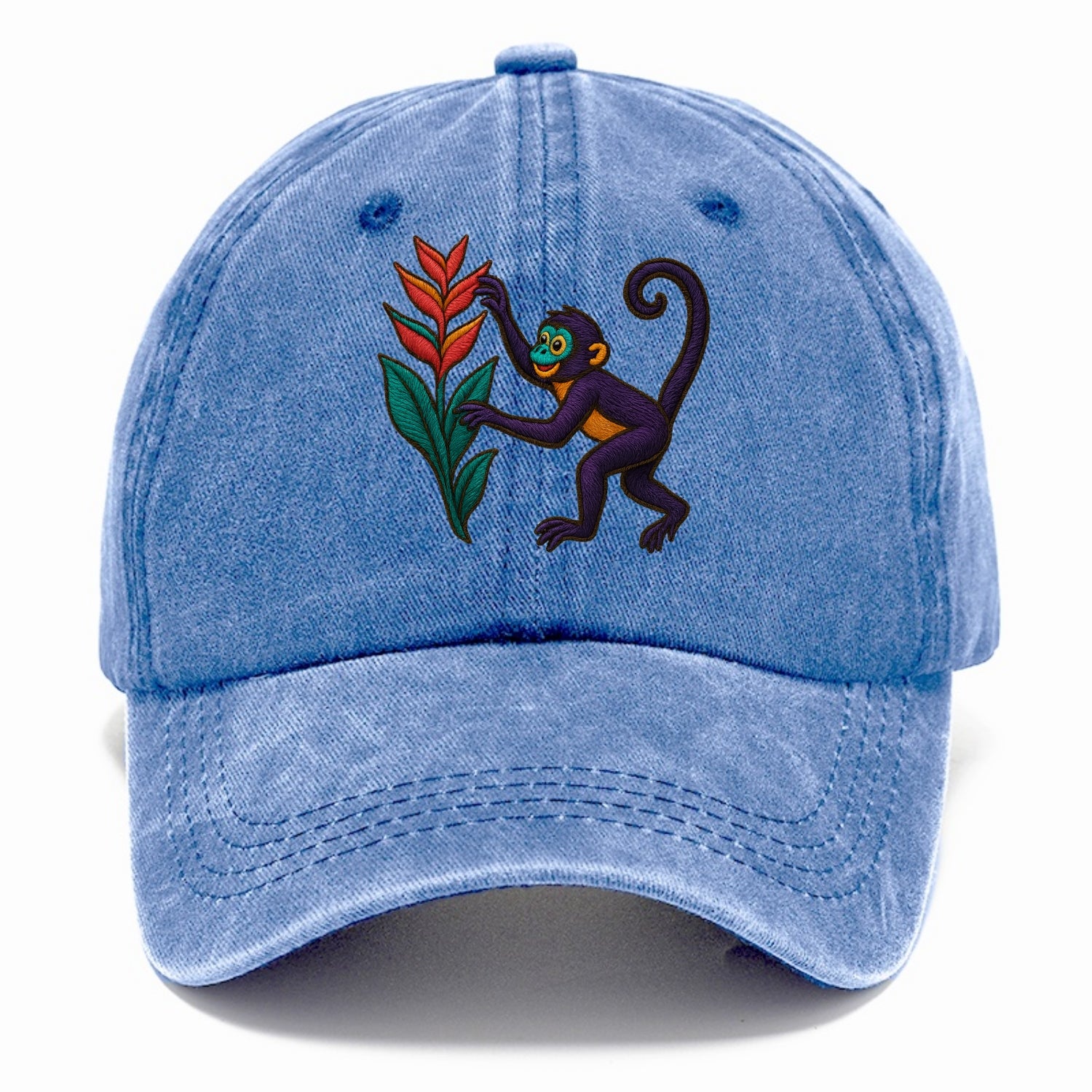 Spider Monkey - Classic Cap - Summer Sky(Blue)