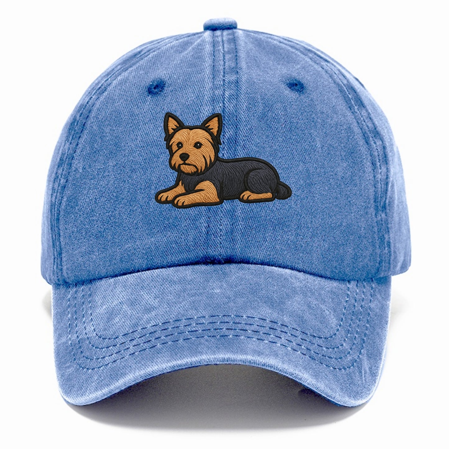 Yorkshire Terrier - Blue and tan relaxed Classic Cap - Summer Sky(Blue)