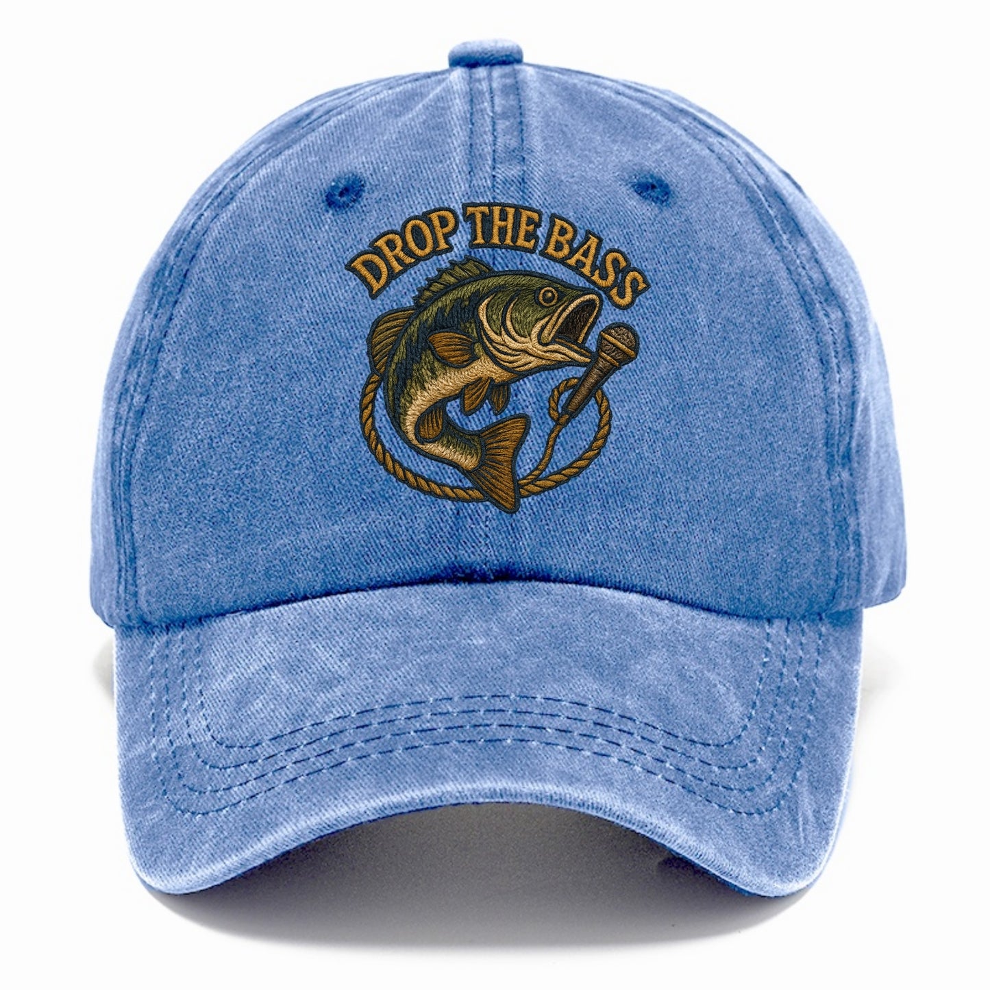 Drop The Bass  - Classic Cap - Summer Sky(Blue)