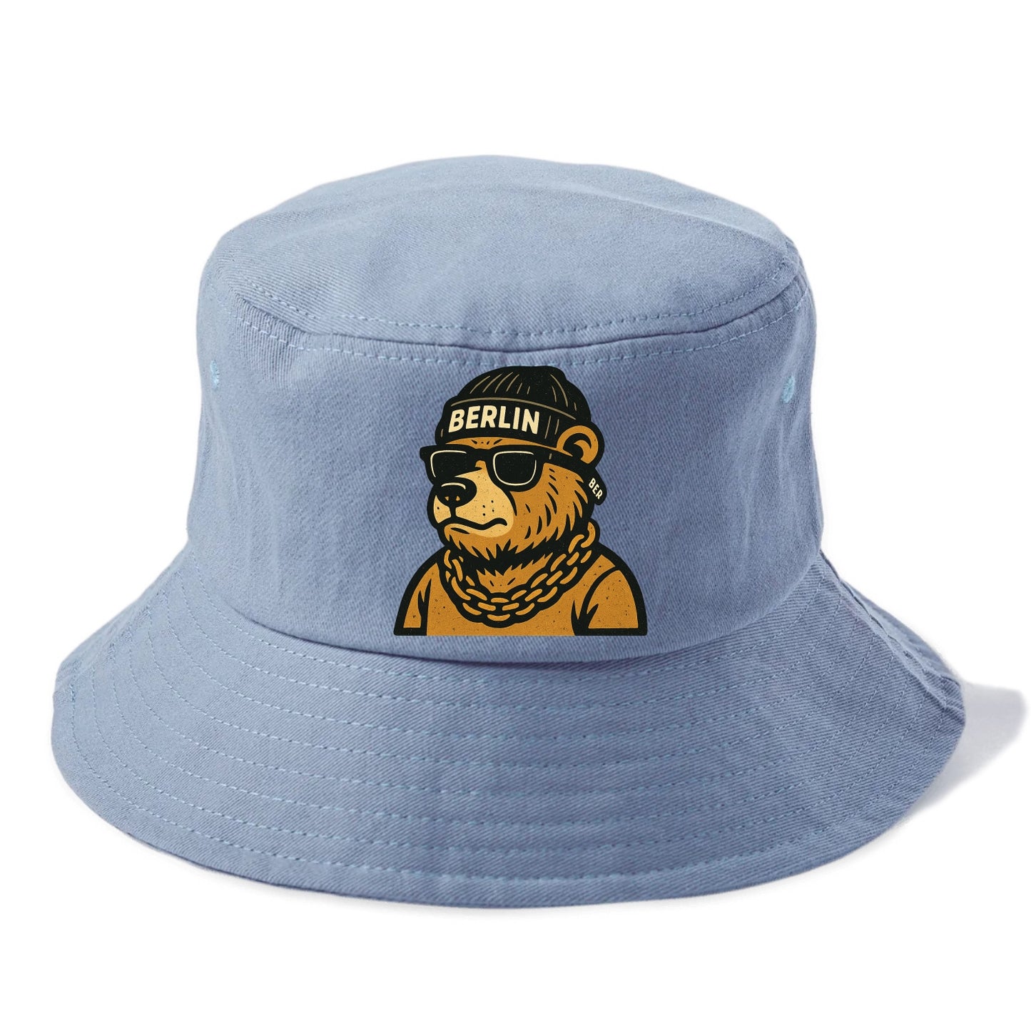 Berlin Bear - Bucket Hat - Summer Sky(Blue)