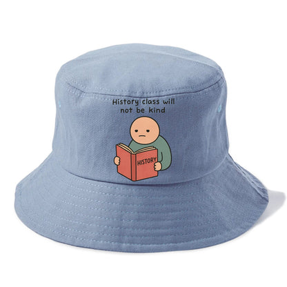 Future history book with cringe - "History class will not be kind" - Bucket Hat - Summer Sky(Blue)