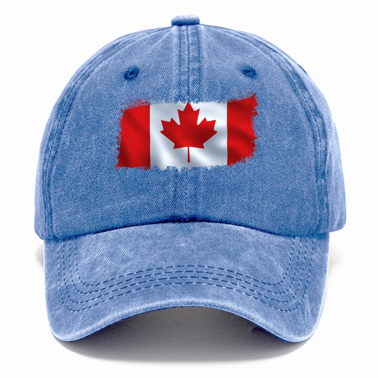 Gorra clásica con la bandera canadiense