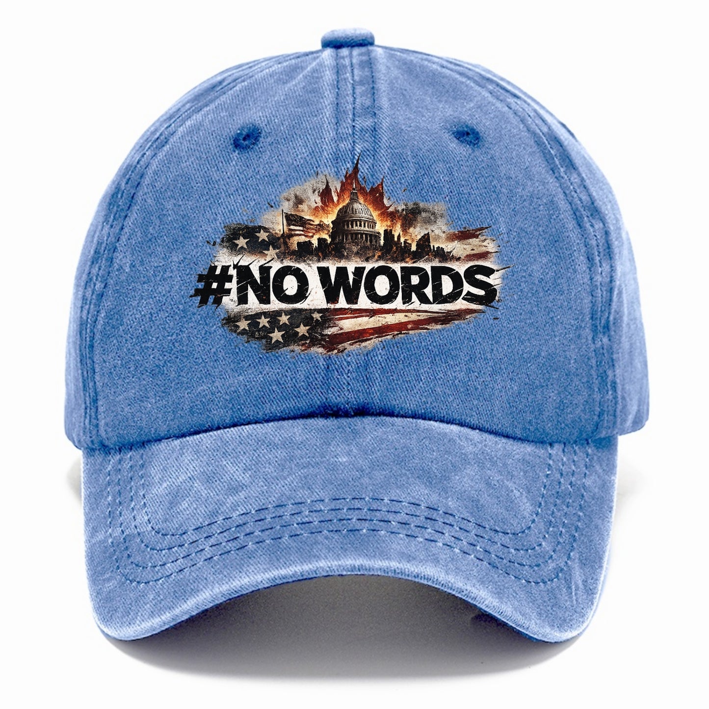 No Words! - Classic Cap - Summer Sky(Blue)
