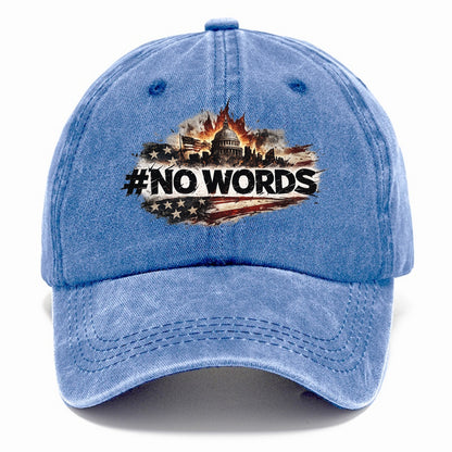 No Words! - Classic Cap - Summer Sky(Blue)