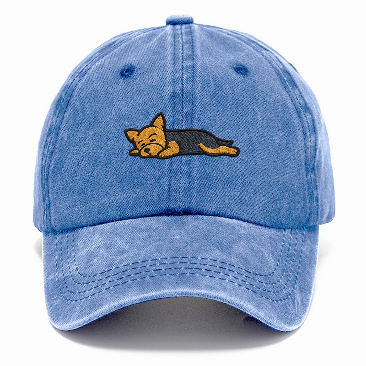 Yorkshire Terrier - Blue and tan fully r Classic Cap - Summer Sky(Blue)