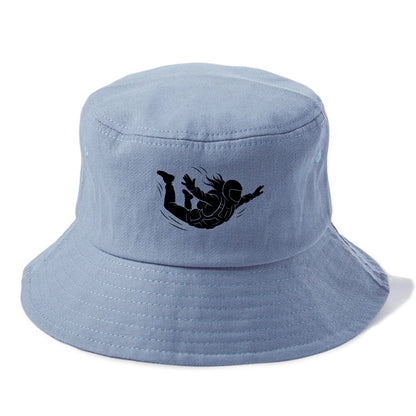 Skydiver free-fall position - Bucket Hat - Summer Sky(Blue)