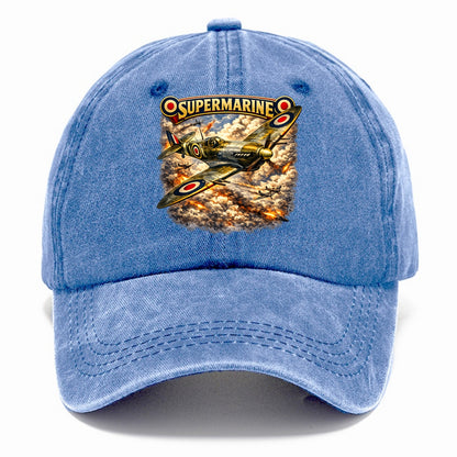 Supermarine Spitfire - Classic Cap - Summer Sky(Blue)