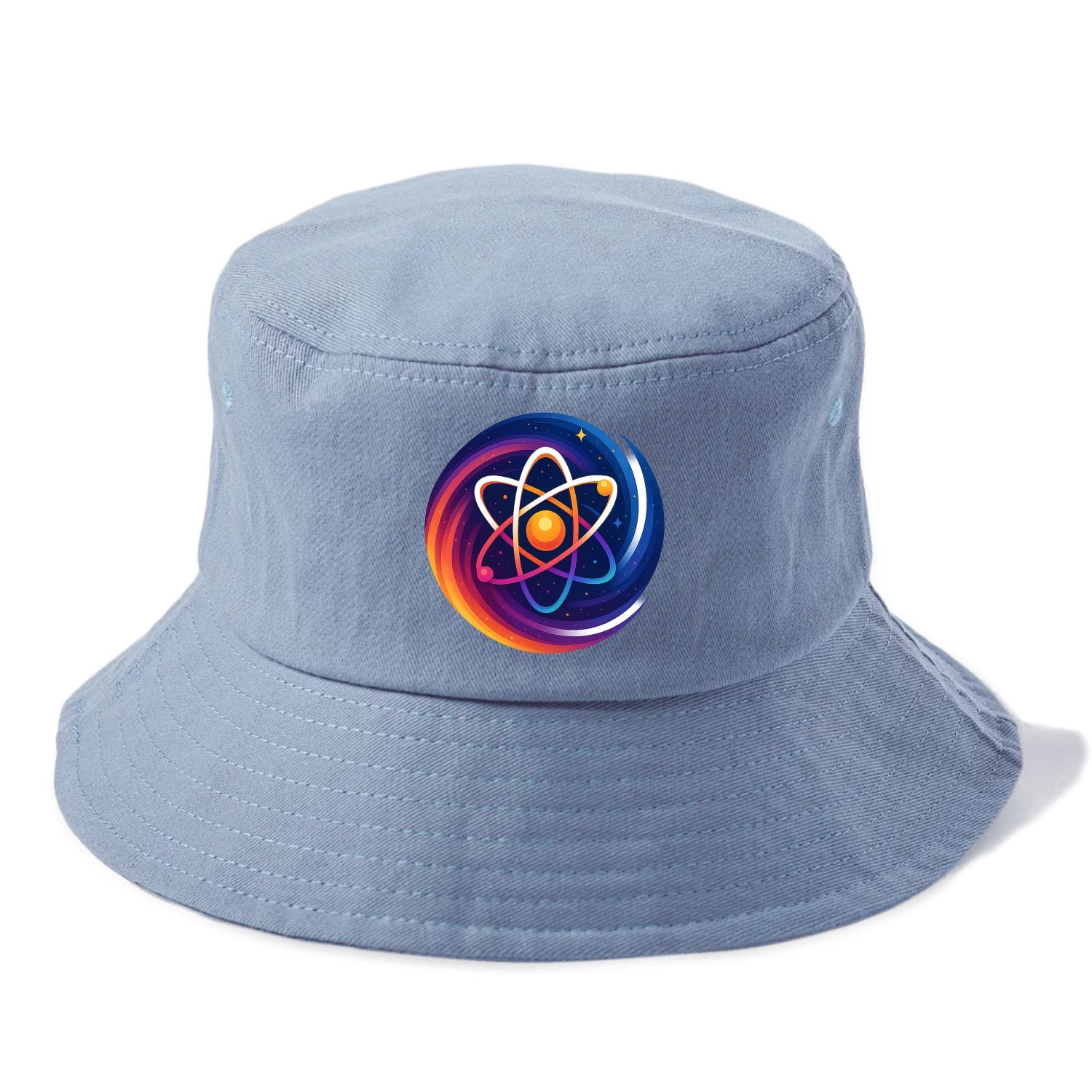 Micro Macro - Atom structure expanding i - Bucket Hat - Summer Sky(Blue)