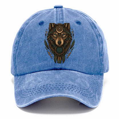 Storm Wolf Thunder  - Classic Cap - Summer Sky(Blue)