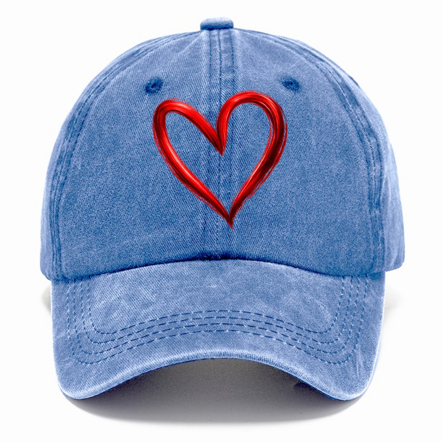 Love Heart - Classic Cap - Summer Sky(Blue)