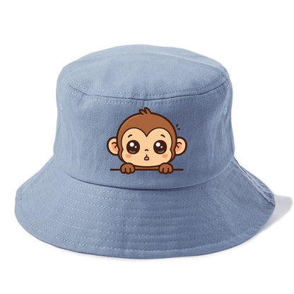 Baby Monkey  - Bucket Hat - Summer Sky(Blue)