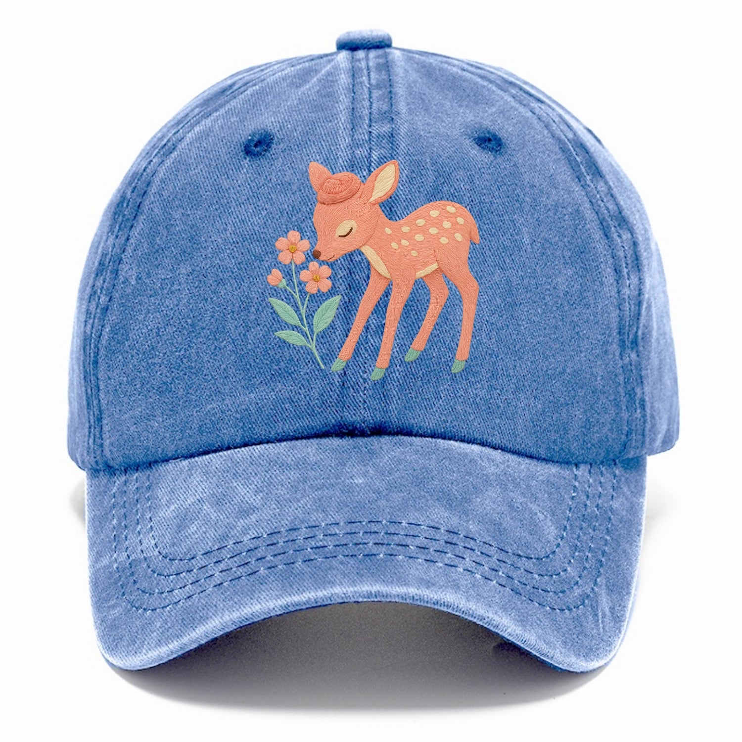 Coral Fawn - Classic Cap - Summer Sky(Blue)
