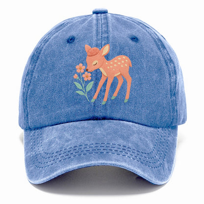 Coral Fawn - Classic Cap - Summer Sky(Blue)