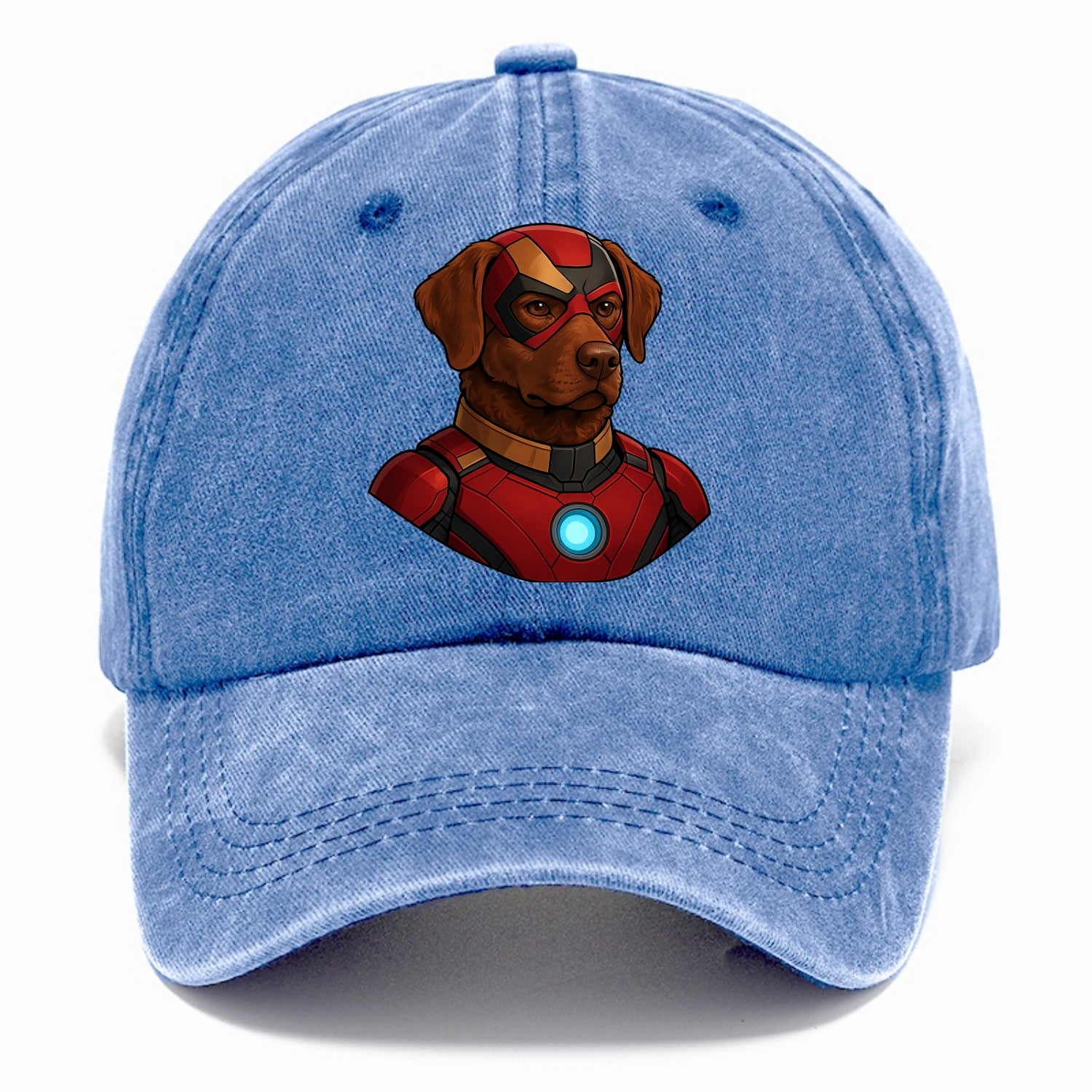 Chesapeake Bay Retriever Loyal Hero  - Classic Cap - Summer Sky(Blue)