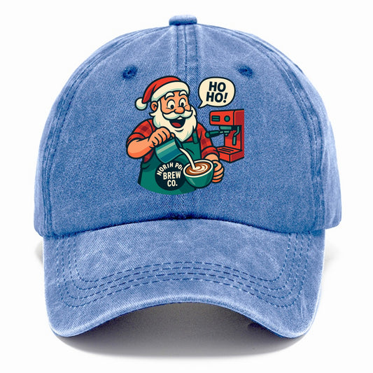 Santa Barista - Classic Cap - Summer Sky(Blue)