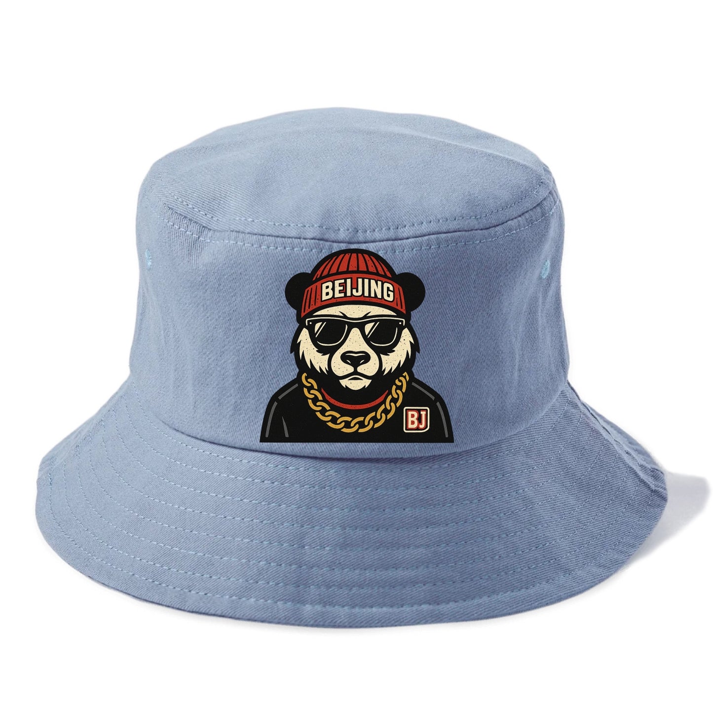 Beijing Panda - Bucket Hat - Summer Sky(Blue)