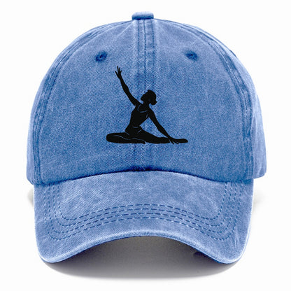 Contemporary dancer in floor work - Classic Cap - Summer Sky(Blue)